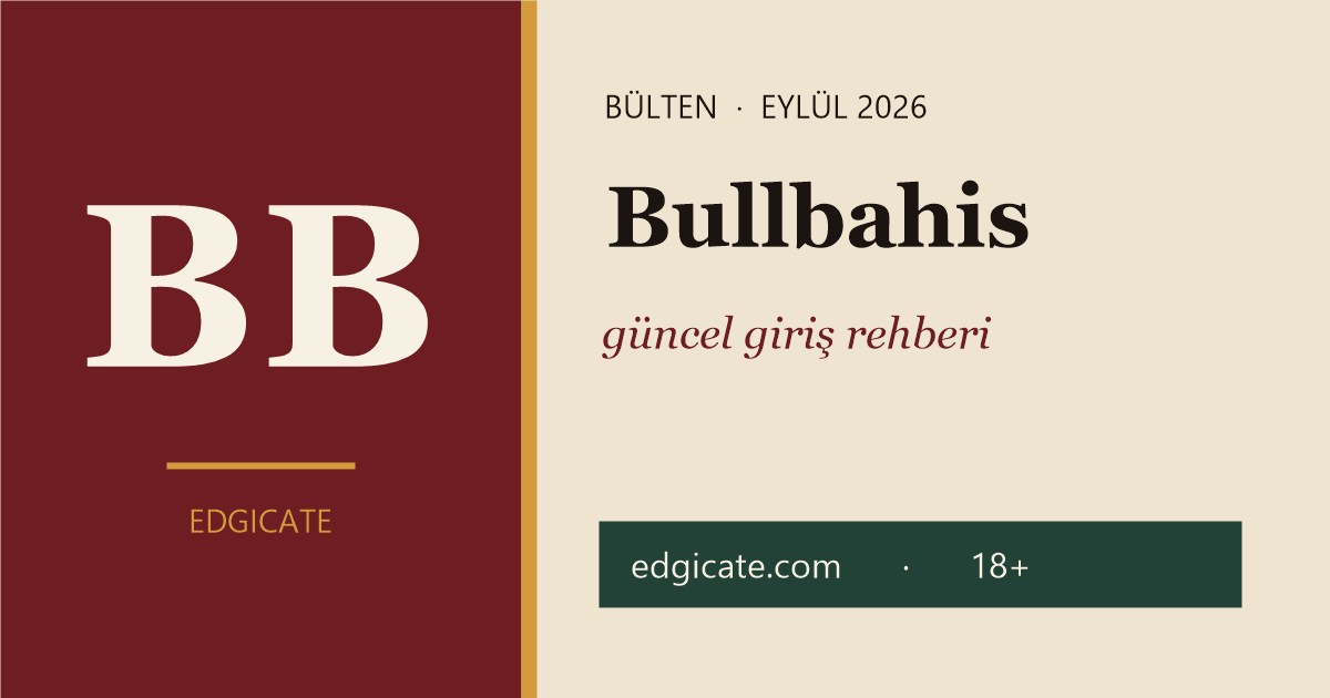 Bullbahis güncel giriş rehberinin kapak görseli